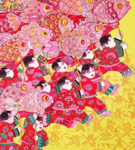 “蛇舞神州迎新春”安徽省網(wǎng)絡(luò)美術(shù)作品展佳作欣賞（一）